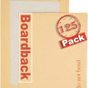 c4 indigo manilla boardback peel & seal do not bend envelopes pack of 125