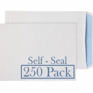 c5 indigo white self seal pocket envelopes pack of 250