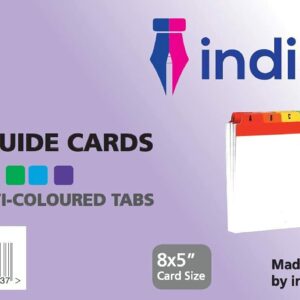 indigo 8x5 guide cards
