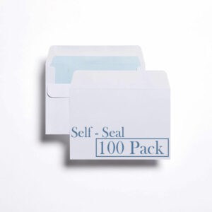 c5 indigo white self seal wallet envelopes pack of 100