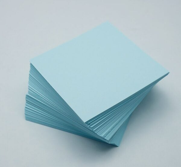 indigo a4 80gsm coloured copier paper light blue 100 sheets