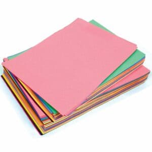 indigo a4 80gsm coloured copier paper light pink 100 sheets