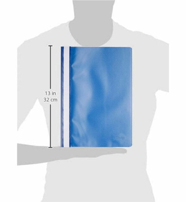 indigo® a4 project folder blue report document files folders 2 prong (25)