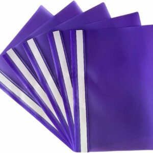 indigo® a4 project folder purple report document files folders 2 prong pack of 25