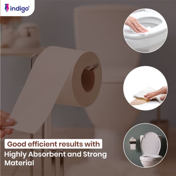 indigo bliss luxury scented bathroom 40 toilet rolls 2 ply shea butter super soft and strong toilet paper ultimate quilted comfort for a luxurious bathroom experience 4 x10 rolls pack = 40 rolls