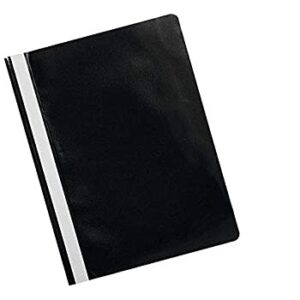 indigo® a4 project folder black report document files folders 2 prong (25)