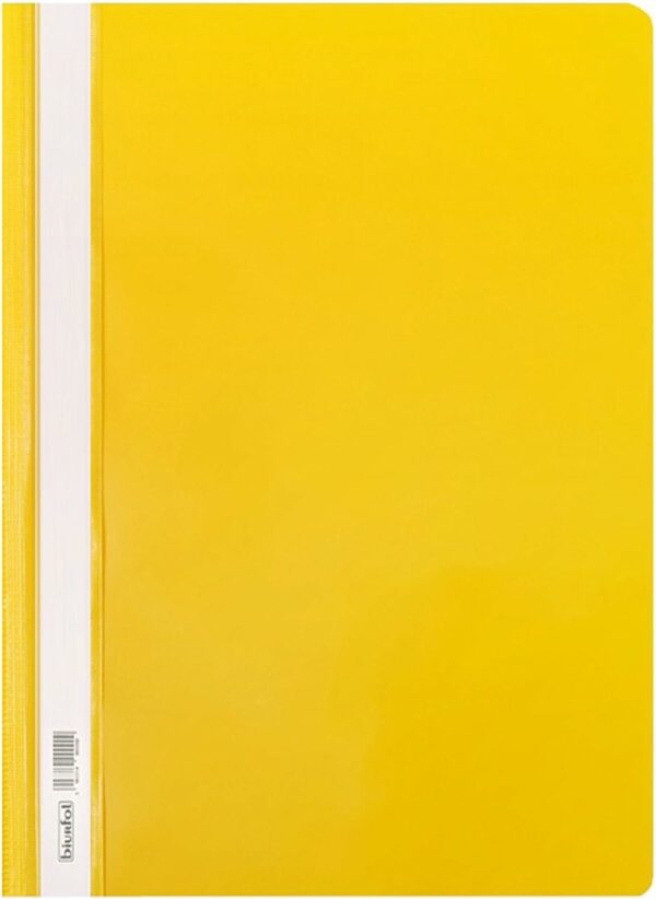 indigo® a4 project folder yellow report document files folders 2 prong