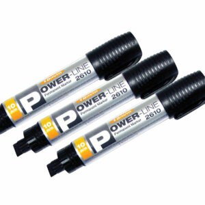 power line permanent jumbo marker black pack of 3