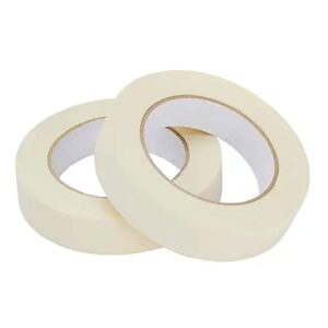 indigo® premium masking tape self adhesive decorating & painting tape 24mm x 50m (pack 2)