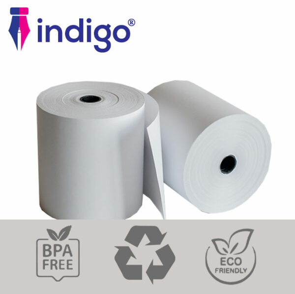 5 star thermal printer rolls 55gsm w57xd55xcore12.7mm 24m [pack of 20]