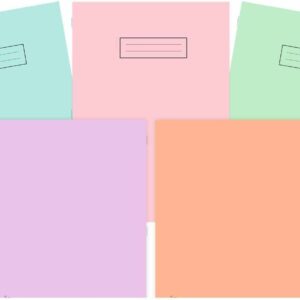 indigo a4 pastel exercise book new generation colours (assorted (pack of 5))