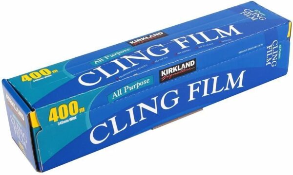 kirkland signature cling film all purpose 345mm x 400 metres