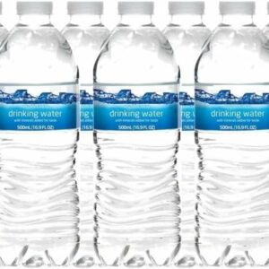 hydro spring still water 500ml, 40 bottles case bottled water multipack hydration pack for everyday use