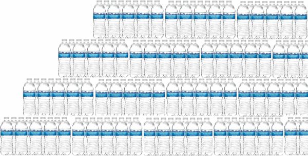 hydro spring still water 500ml, 40 bottles case bottled water multipack hydration pack for everyday use 49 cases (1 pallet)