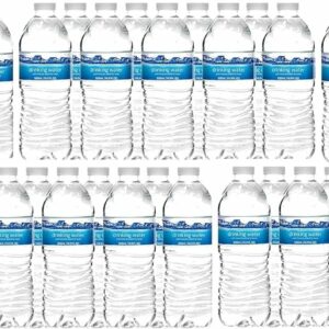 hydro spring still water 500ml, 40 bottles case bottled water multipack hydration pack for everyday 14 cases (1/4 pallet) 560 bottles