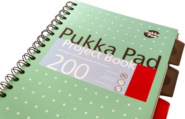 pukka b5 metallic project book, multicolor, (pack of 1), 8518 met